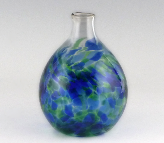 Henrietta Glass- blown glass vase